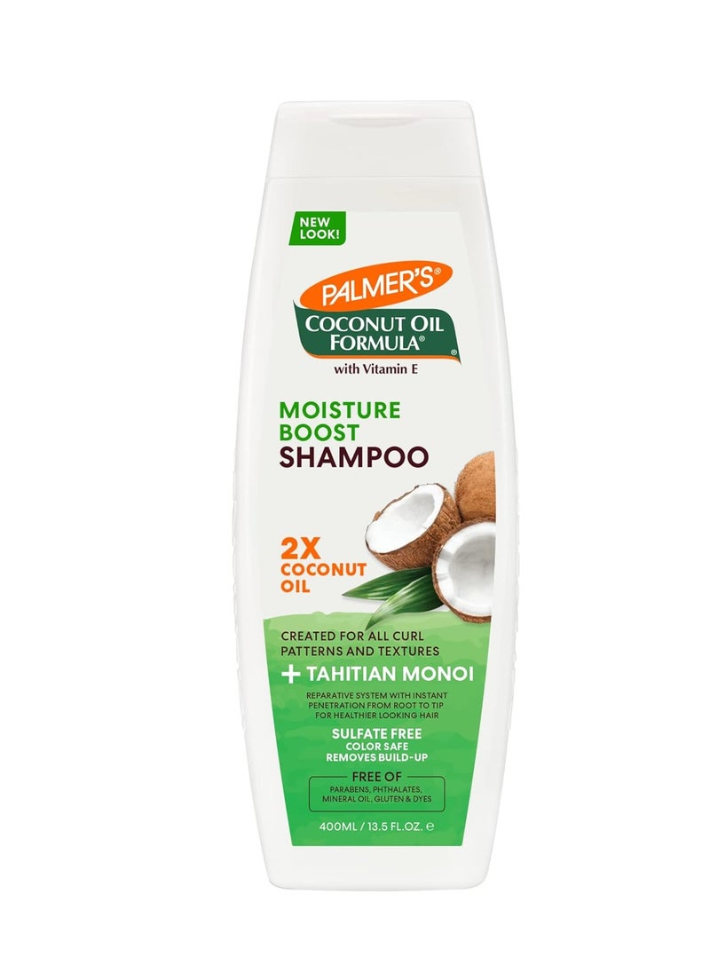 PALMER'S Palmer's Coconut Oil Formula Moisture Boost Conditioning Shampoo, 13.5 fl. oz.  - Image 1