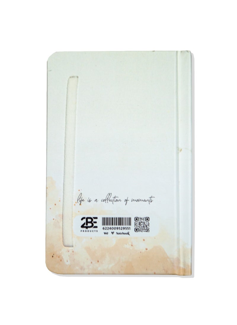 Borg El Arab - Enjoy The Moment A6 Printed Notebook Size 14.8*10.5 (Bear) - Image 1