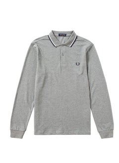 FRED PERRY Wheat spring and autumn long sleeve men's polo shirt(2XL)  - Image 1