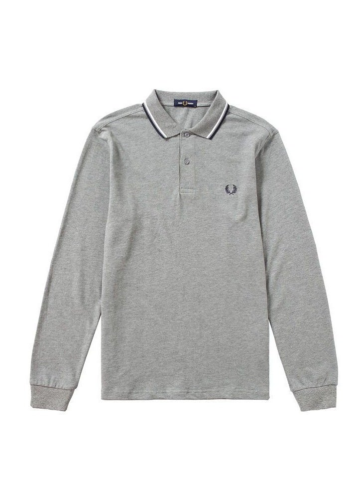 FRED PERRY Wheat spring and autumn long sleeve men's polo shirt(2XL)  - Image 1
