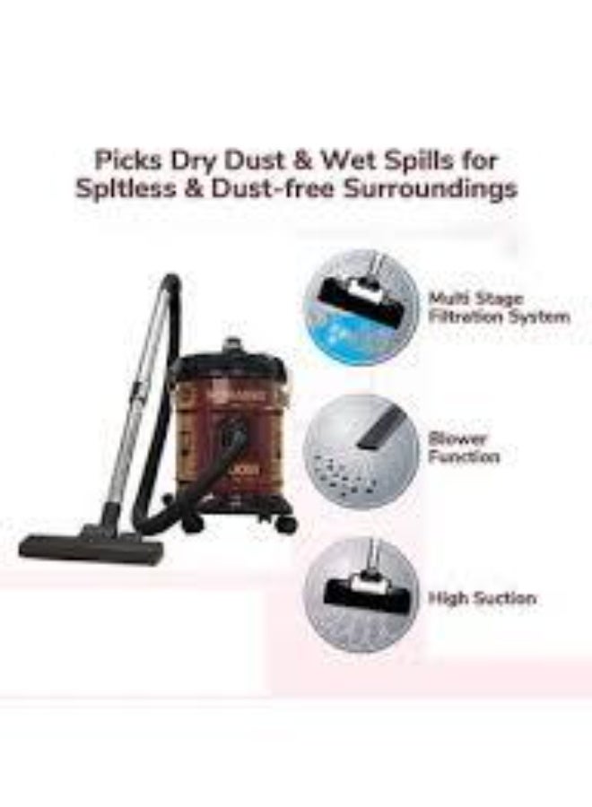 Winning Star Drum Vacuum Cleaner/Long Cord/large Capacity 21L/1800W(ST-5030) - Image 4