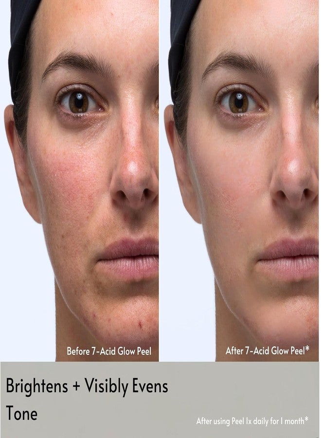 Clark's Botanicals Clarks Botanicals 7-Acid Daily Glow Peel: AHA BHA Chemical Peel for Face, Purify Pores, Regenerate & Brighten Skin, All Skin Types, 4.2 Oz (Pack of 1) - Image 3