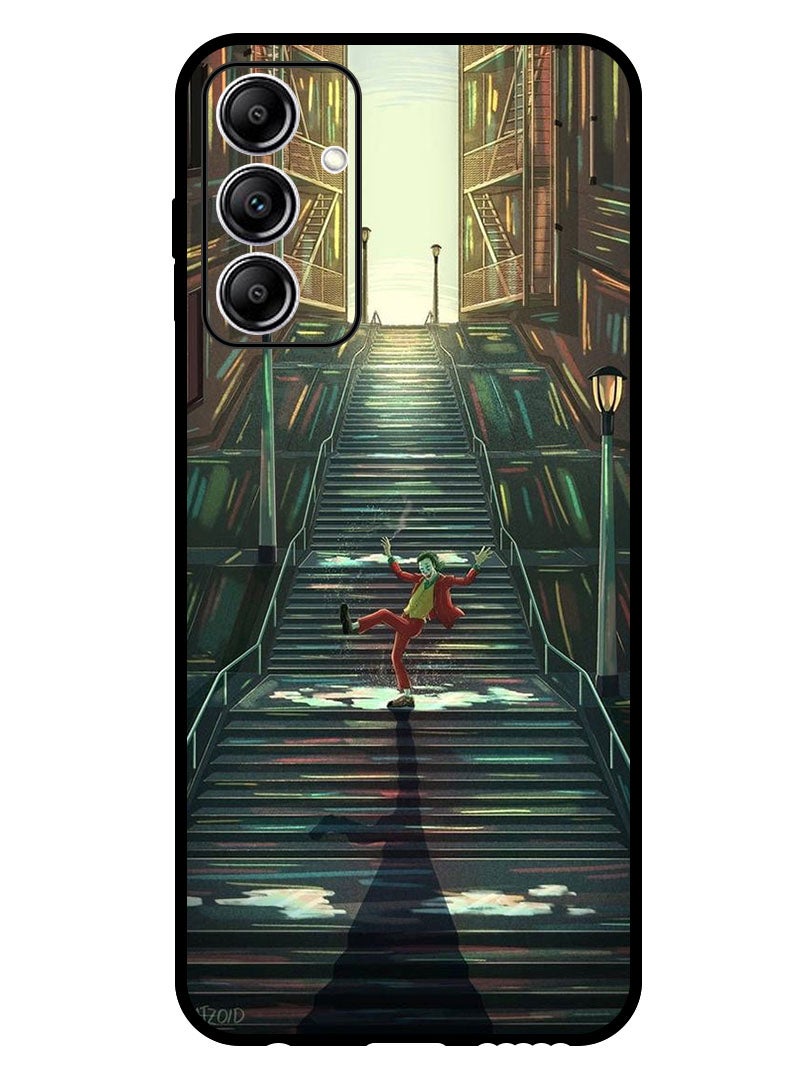 Theodor Protective Case Anti Scratch Shock Proof Bumper Cover For Samsung Galaxy A55 Joker on stairs - Image 1