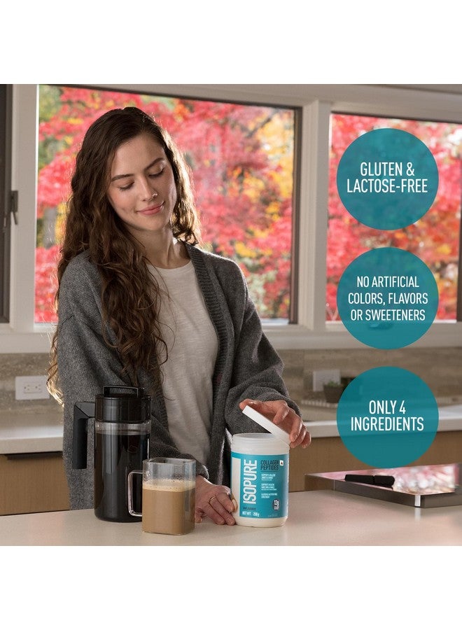Isopure Isopure Collagen Peptides (12g/serve)- 250g (Unflavored) with Biotin & Vit E(100% RDA),For healthy Skin,Hair,Nails,Joints,& Bones.,powder,1 count,20 Servings - Image 3