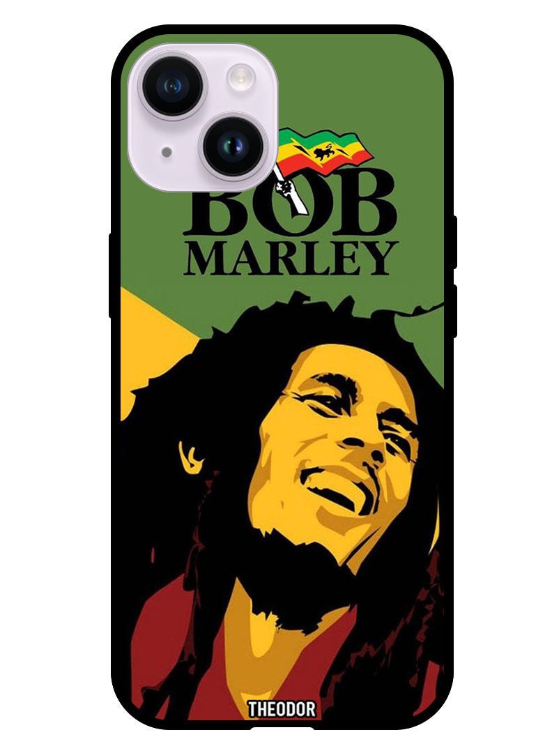 Theodor Protective Case Cover For Apple iPhone 14 6.1" 2022 Bob Marley - Image 1