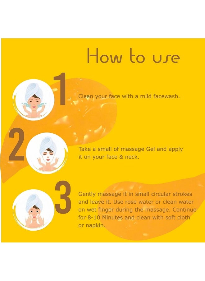 Pink Root - Ubtan Massage Gel 100Ml - Image 1