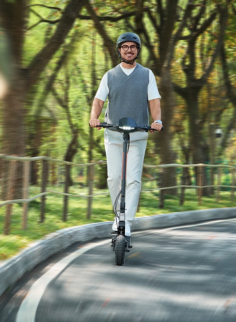 Yadea G10 Electric Scooter with 50KM Range, 800W Motor, Touchscreen, Dual Suspension & Disc Brakes – Off-road Tubeless Tires – Max Output 1200W - Image 4