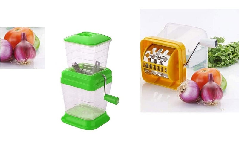 N M Z Manual Onion Vegetable Kitchenware Graters & Peelers Chopper 1 Pcs Multi Color,ABS Plastic - Image 5
