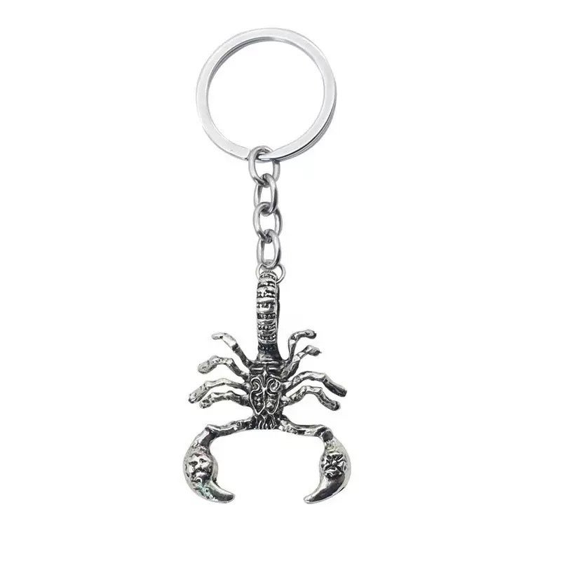 Exquisite Perfume Bottle Keychain Alloy Accessories Inlaid With Rhinestone Keychain Creative Pendant Keychain Small Gift - Image 1