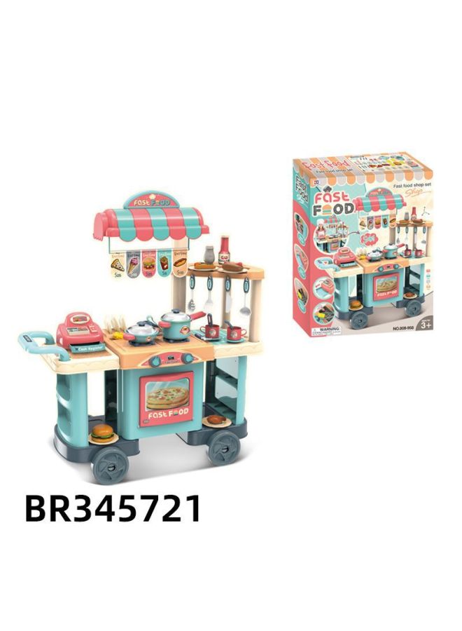 Little Doctor Play Toy Set Children's Simulation Stethoscope Medical Suitcase Boys And Girls Play House Toys-Specifications:BR345720 - Image 2
