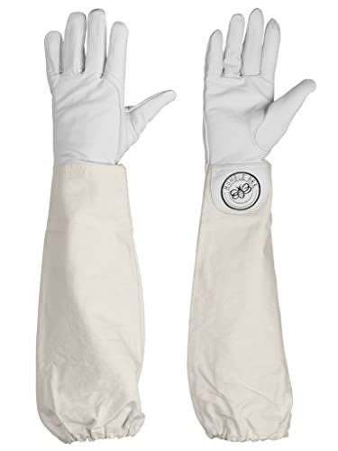 Humble Bee 110 Goatskin Beekeeping Gloves with Extended Sleeves - Image 1