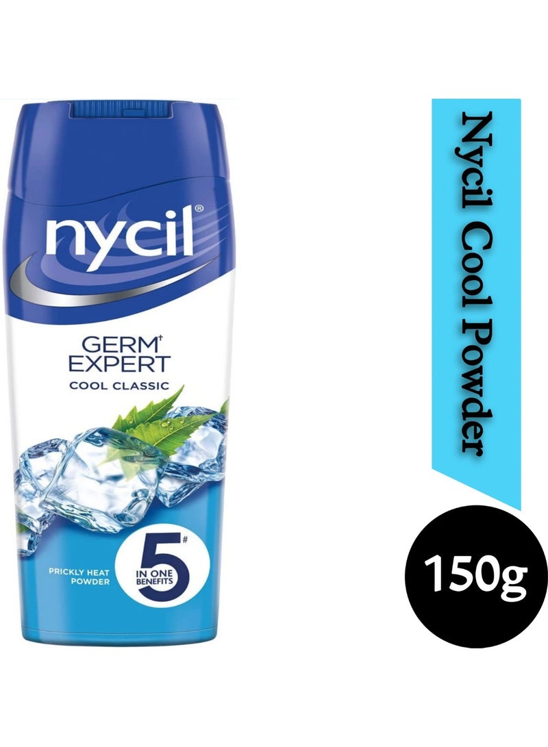 Nycil Germ Expert (Cool Classic) Cooling Talcum Powder 150g X 2Pcs - Image 5