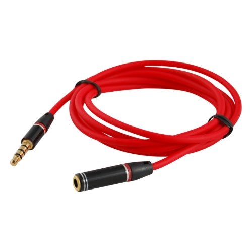 Protronix كابل تمديد سماعة أذن ستيريو 3.5 مم من بروترونيكس، موصلات مطلية بالذهب (4 أقدام) - Image 3