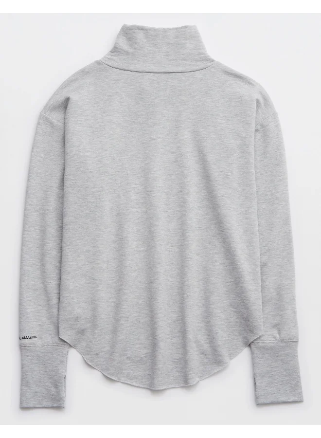 آري من امريكان ايجل Mock Neck Top