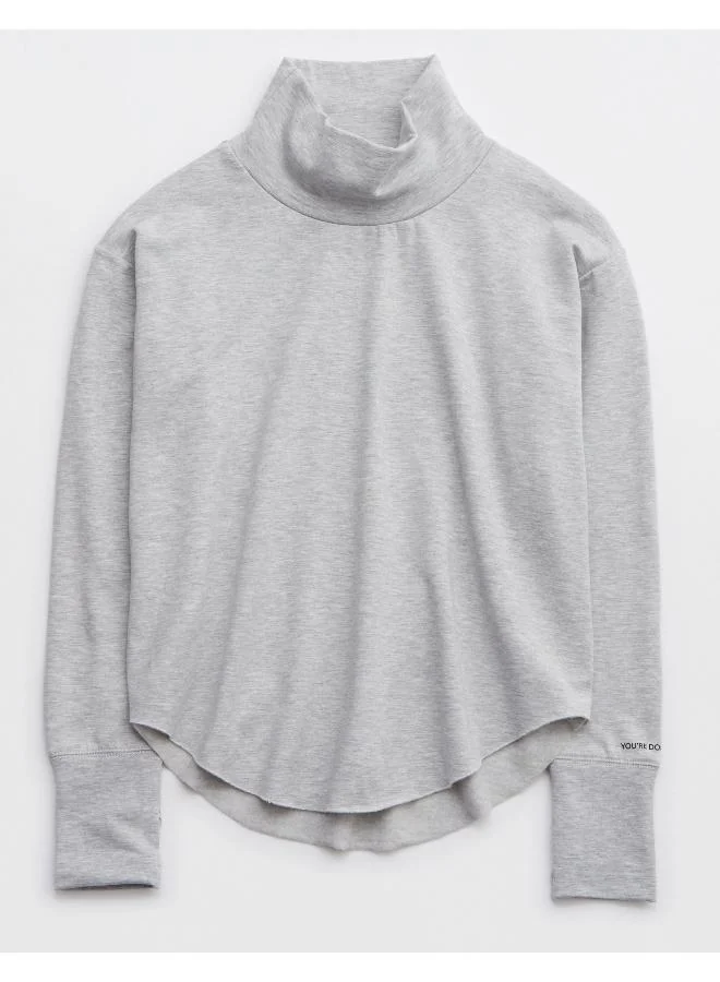 آري من امريكان ايجل Mock Neck Top