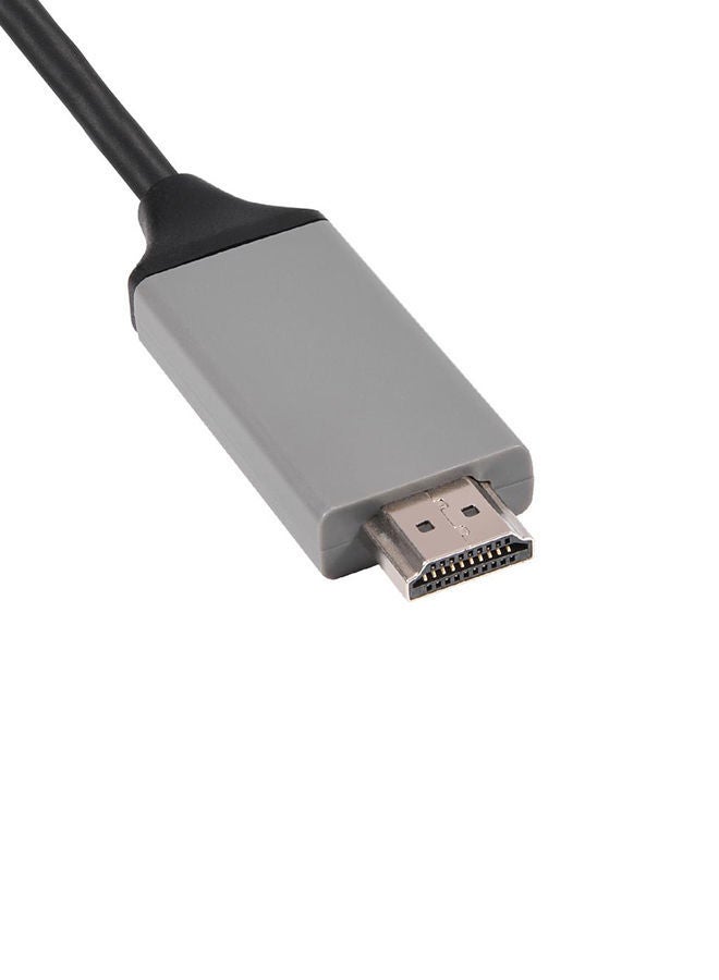 NIBEMINENT 4K USB 3.1 Type-C USB-C To HDMI Adapter Cable Black - Image 5