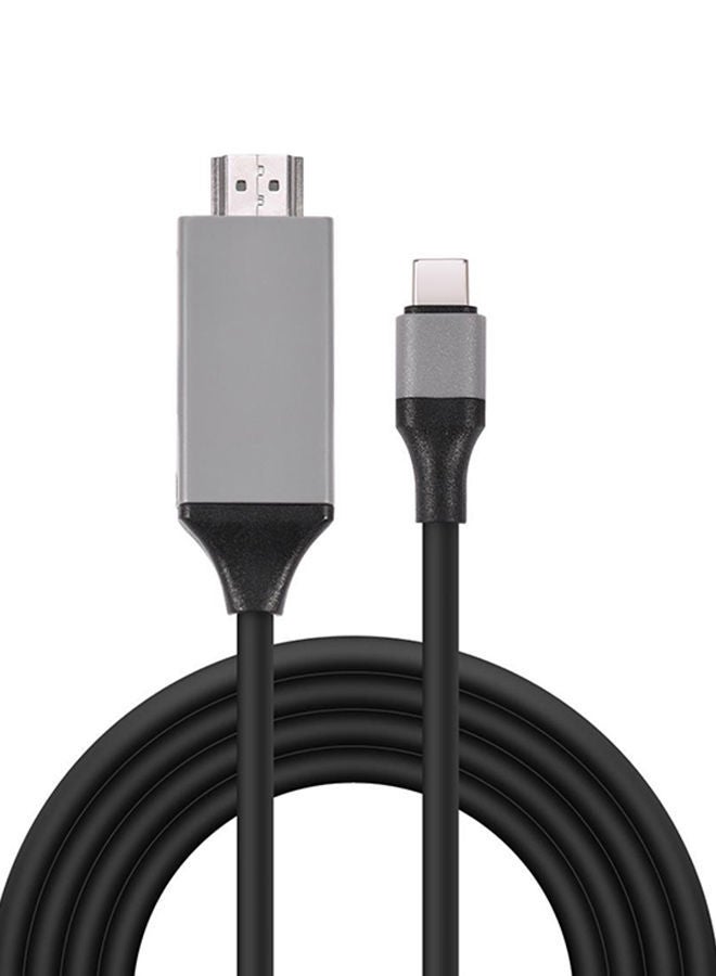 NIBEMINENT 4K USB 3.1 Type-C USB-C To HDMI Adapter Cable Black - Image 3