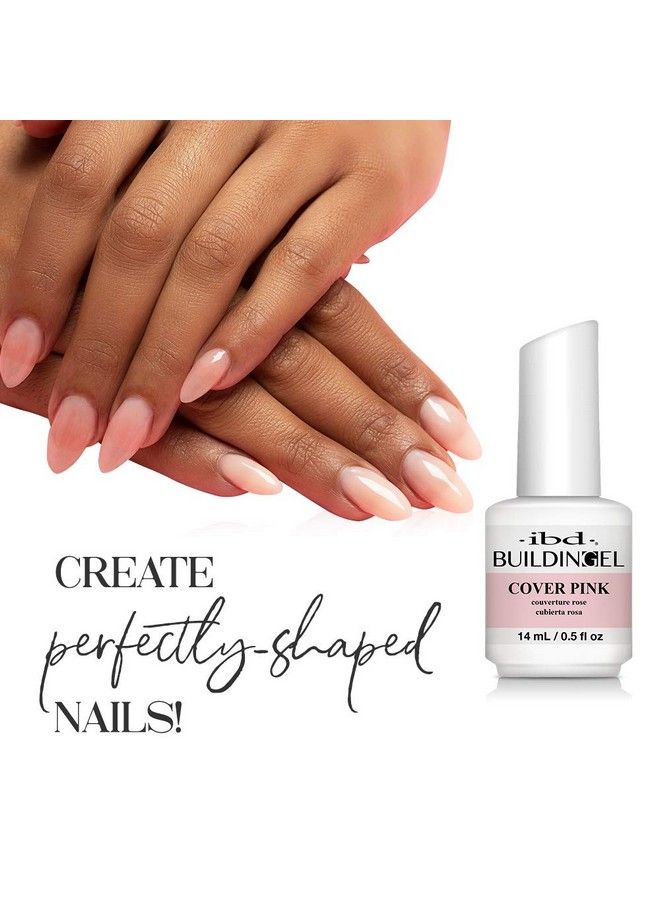 Ibd Building Gel Hard Gel Nail Extension Cover Pink 0.5 Oz - Image 3