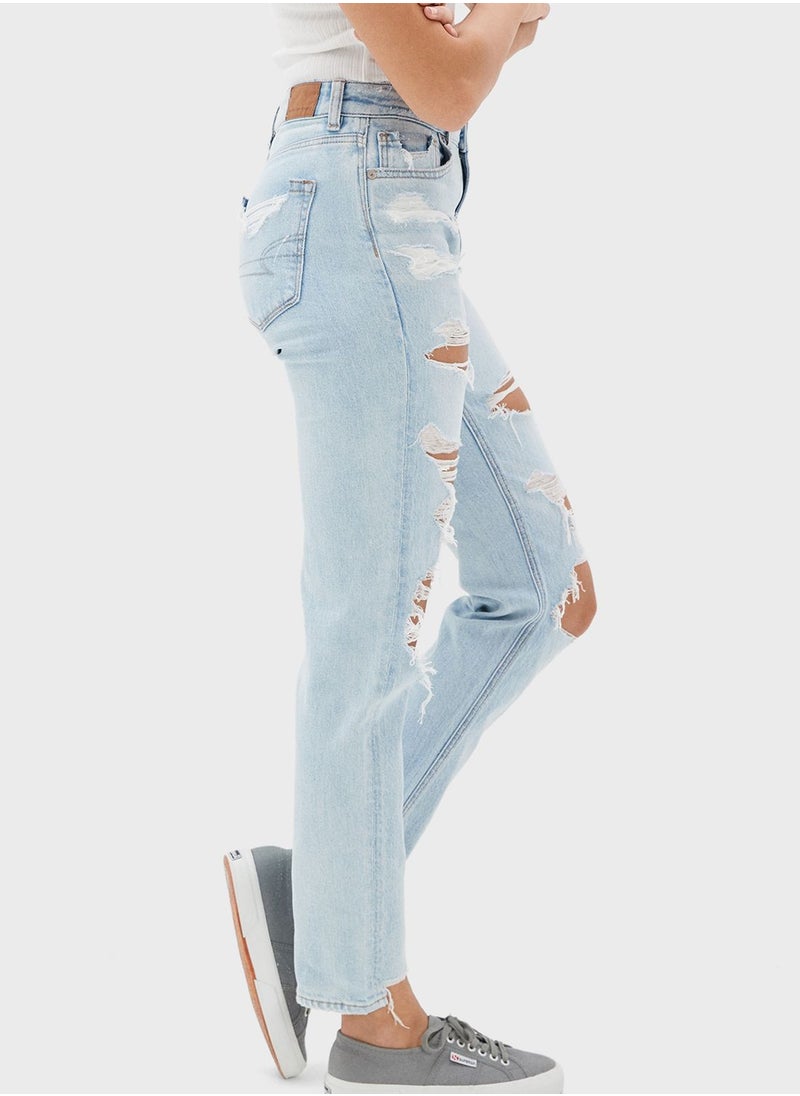 Ripped Mom Jeans - pzsku/Z27C4A9246FC24EADB6FCZ/45/_/1698971145/6e0fb794-4a7d-453b-9dd0-a16bc11f91c7