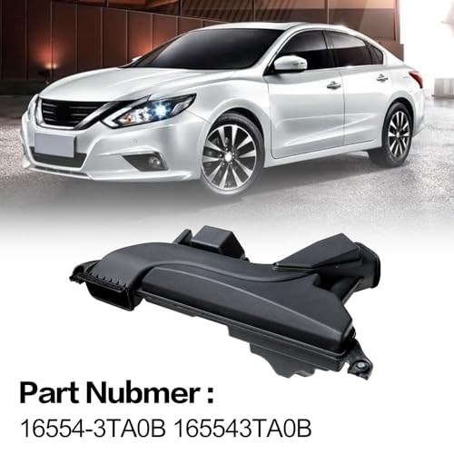 FZJDSD 1PC Air Intake Inlet Duct Tube Upper Front Resonator Compatible with Nissan Altima 2013 2014 2015 2016 2017 2018 Replace 16554-3TA0B 165543TA0B - Image 3