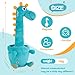 LLUKEME Dancing Talking Giraffe Toy Stuffed Animal Baby Toy Repeating What You Say Glowing Musical Electronic Giraffe Gifts for Toddlers 13 Years Old Dancing Dinosaur - Image 4