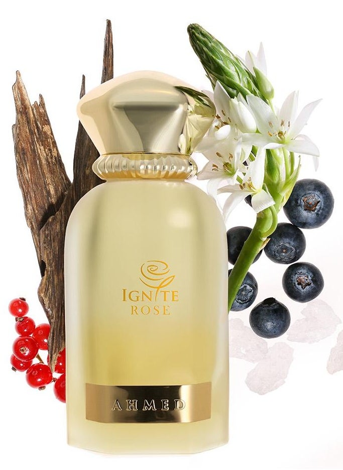 Ahmed Al Maghribi Ignite Rose EDP 60ml  - Image 3