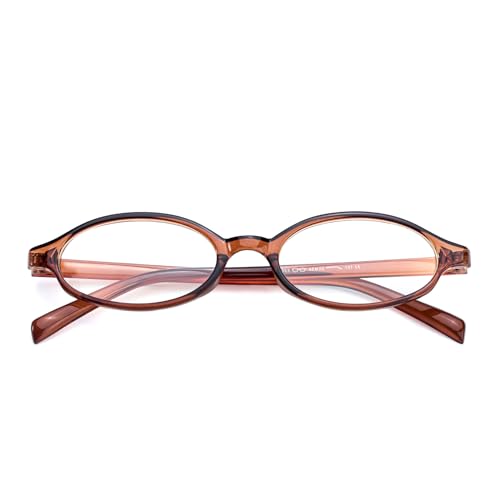 SODQW Fashion Fake Glasses Oval Y2k Eyewear Frame Anti Blue Light Trendy Glasses for Women Clear Cosplay Glasses - Image 1