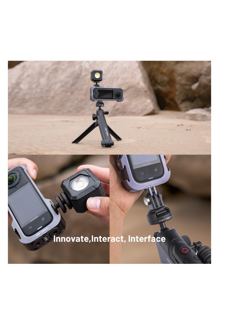 XICEN Aluminum Camera Cage for Insta360 X4  - Image 2