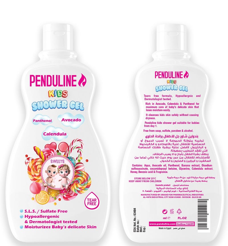 Penduline Kids Shower Gel Sweet | 65 Ml | Sulfate Paraben Free |Cleansing and moisturizing - Image 3