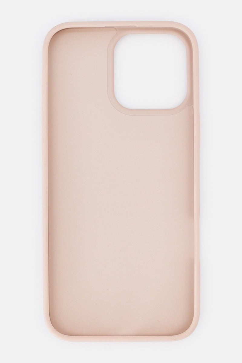 GUESS iPhone 16 Pro Max Brand Logo Protective Case, Pink - Image 3