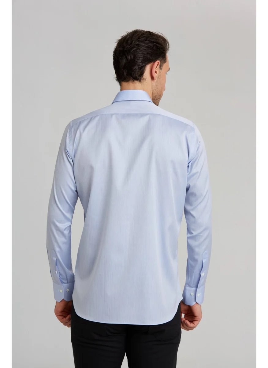 Bisse Platinium Regular Fit Shirt Blue PLTG002_D35