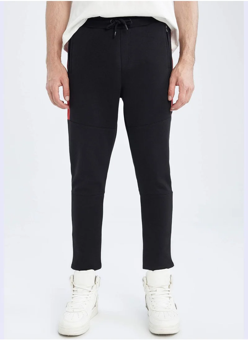 DeFacto Slim Fit Colour Block Joggers