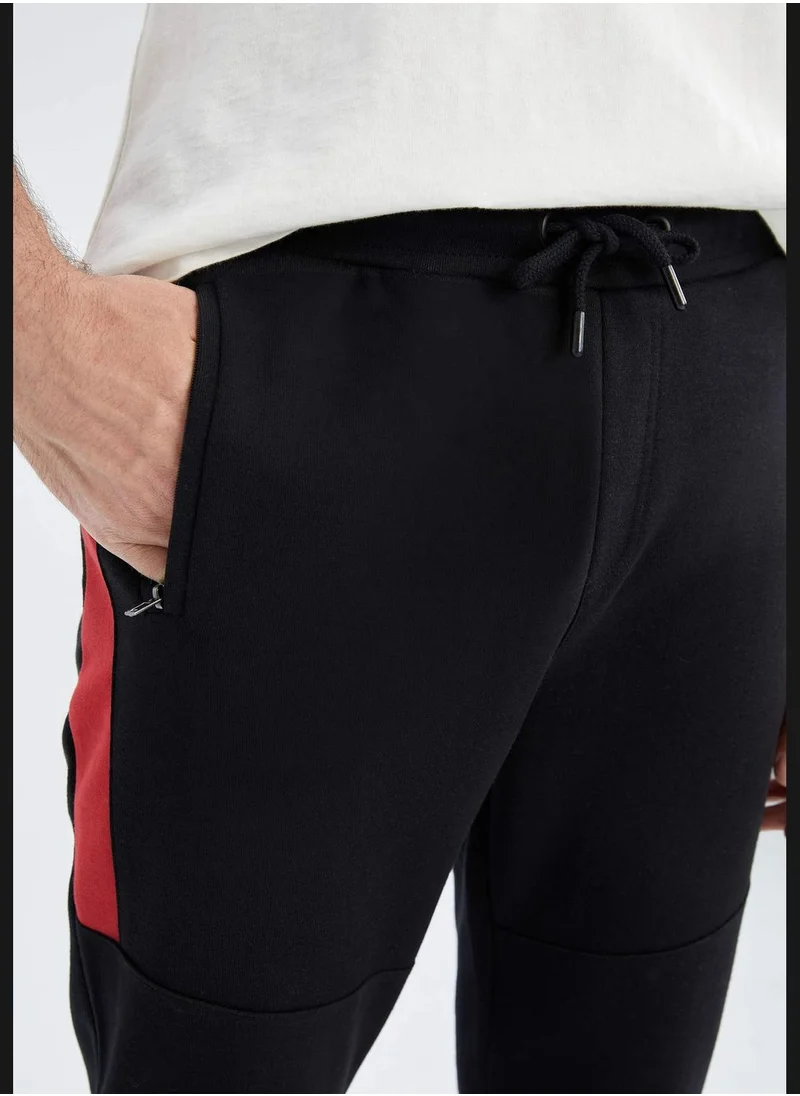DeFacto Slim Fit Colour Block Joggers