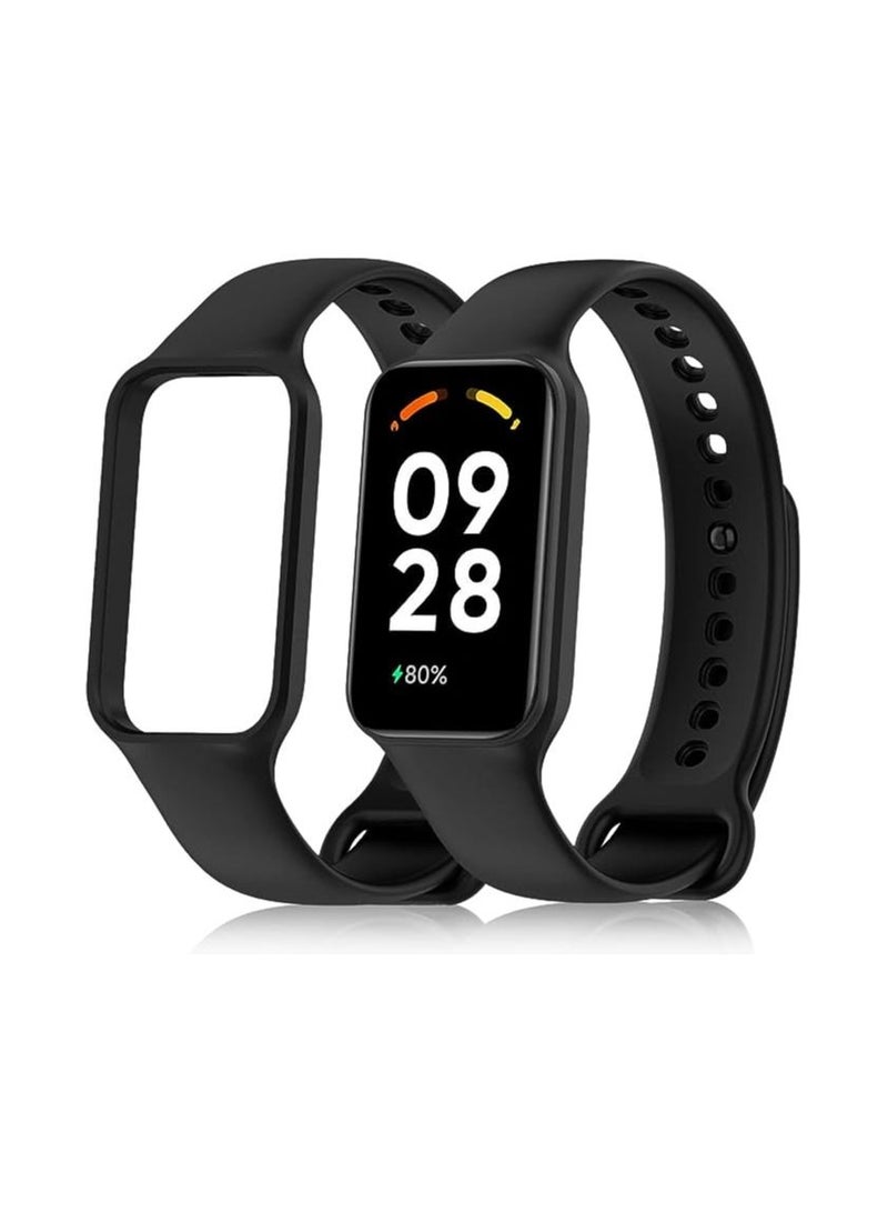 Smart Watch Strap for Xiaomi Redmi Band 2, Sport Silicone Watch Band Wrist Strap, Replacement Bracelet Wristband Wrist Strap - Image 1