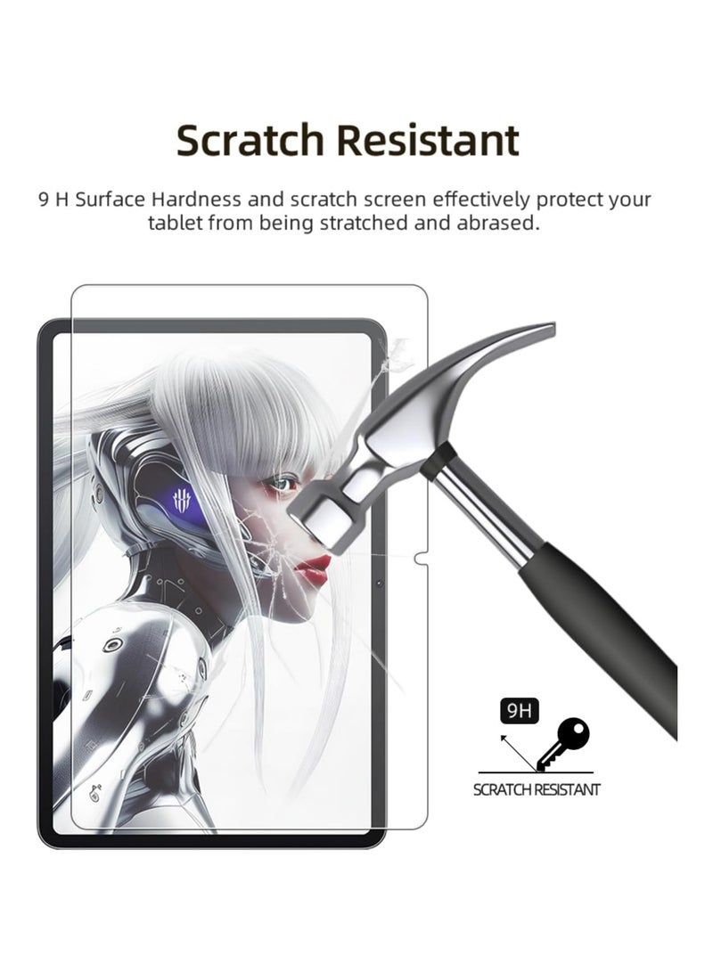 Red Magic Gaming Pad Pro 10.9 Inch 2.8K LCD Display 2024 Screen Protector, Tempered Glass Film Scratch Resistant High Touch Sensitivity, 2 Pack - Image 5