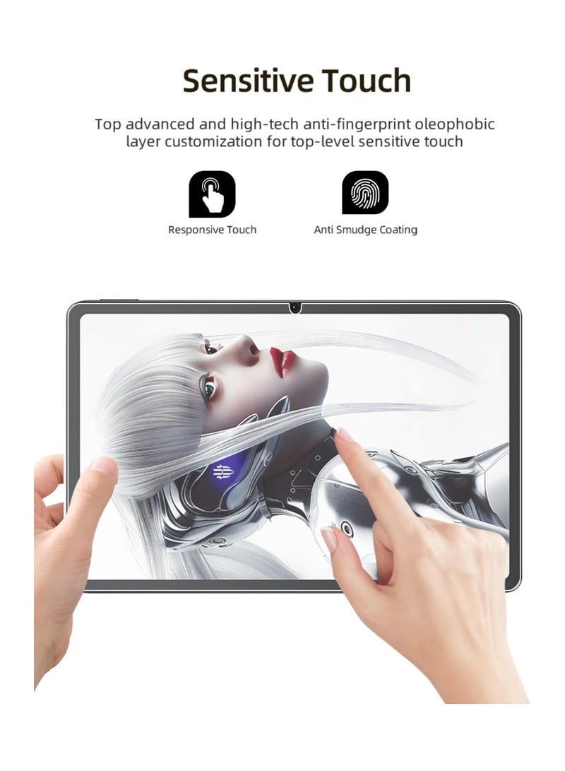 Red Magic Gaming Pad Pro 10.9 Inch 2.8K LCD Display 2024 Screen Protector, Tempered Glass Film Scratch Resistant High Touch Sensitivity, 2 Pack - Image 4