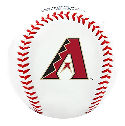 Rawlings MLB Arizona Diamondbacks Team Logo Baseball Official White - Image 3