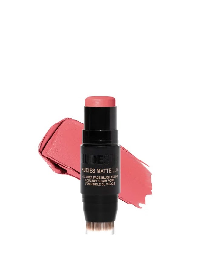 NUDESTIX Nudies Matte Lux All Over Face Blush Colour - Juicy Melons - Image 1