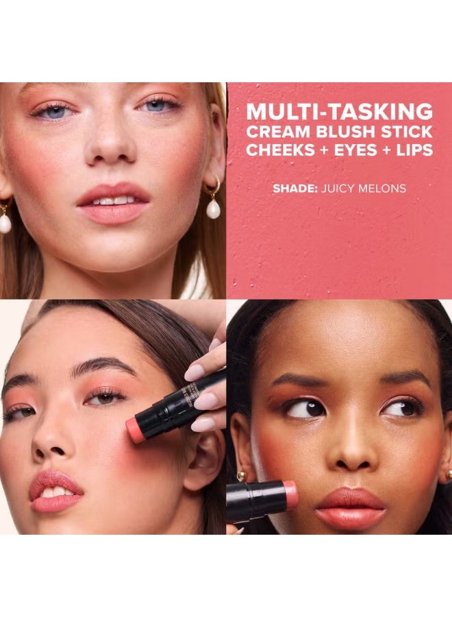 NUDESTIX Nudies Matte Lux All Over Face Blush Colour - Juicy Melons - Image 2