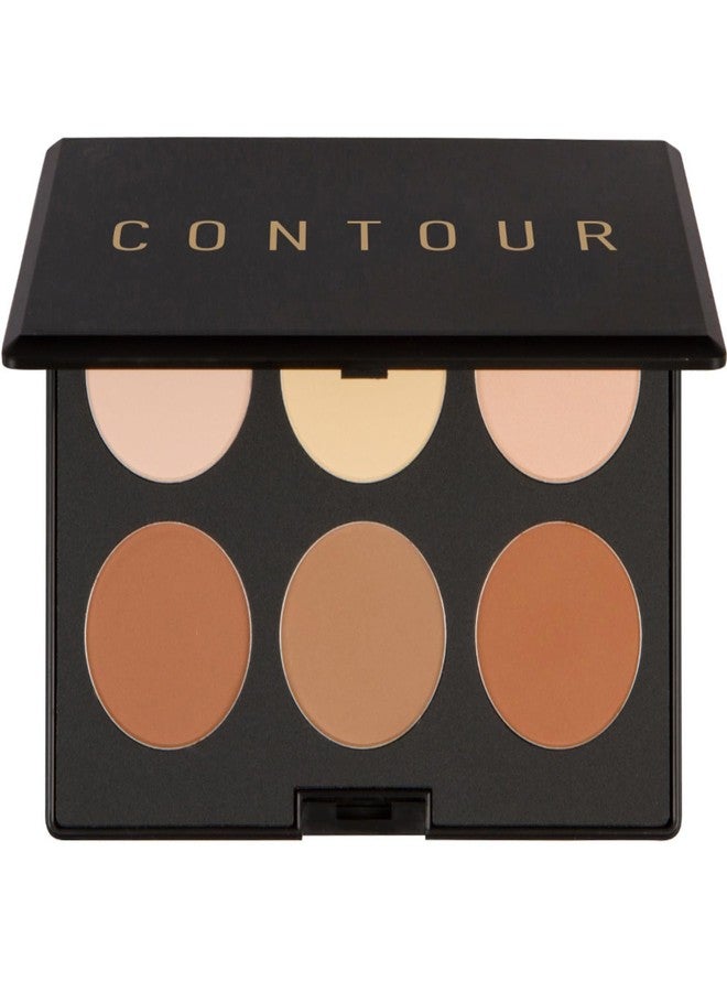 Elizabeth Mott Bronzer Contour Palette with Highlighting Powder - 6 Blendable Shades for Natural Glow - Long-Lasting, Lightweight, Cruelty-Free & Paraben-Free Makeup Contouring Kit for All Skin Tones - Image 1