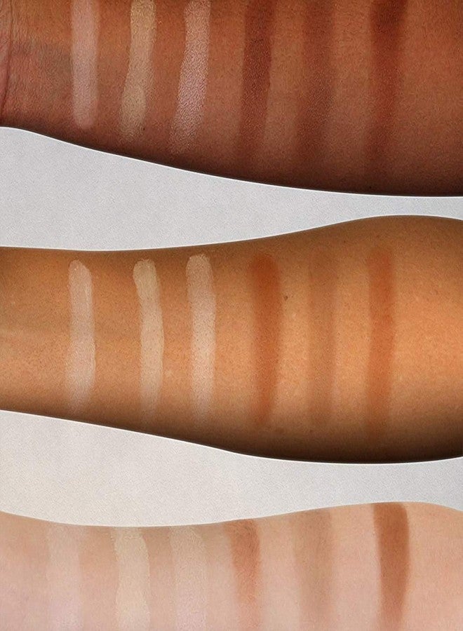 Elizabeth Mott Bronzer Contour Palette with Highlighting Powder - 6 Blendable Shades for Natural Glow - Long-Lasting, Lightweight, Cruelty-Free & Paraben-Free Makeup Contouring Kit for All Skin Tones - Image 4