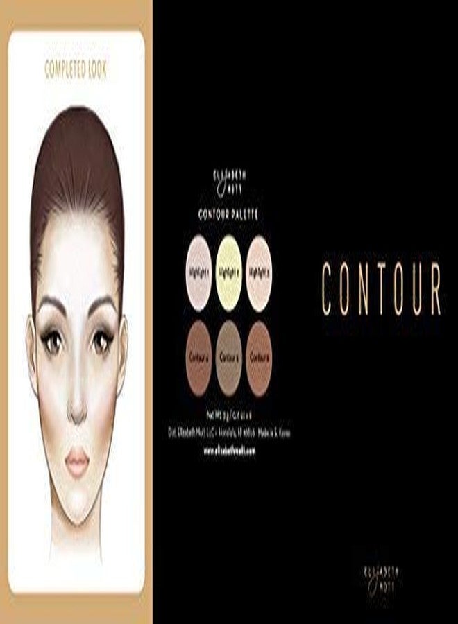 Elizabeth Mott Bronzer Contour Palette with Highlighting Powder - 6 Blendable Shades for Natural Glow - Long-Lasting, Lightweight, Cruelty-Free & Paraben-Free Makeup Contouring Kit for All Skin Tones - Image 5