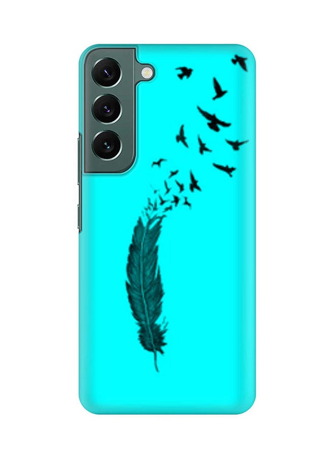 Stylizedd - Case for Samsung Galaxy S22 5G Slim Snap Classic Series Shield Matte Finish Print - Birds Of A Feather - Image 1