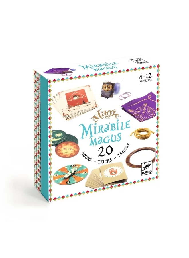 DJECO Mirabile Magus - 20 Magic Tricks