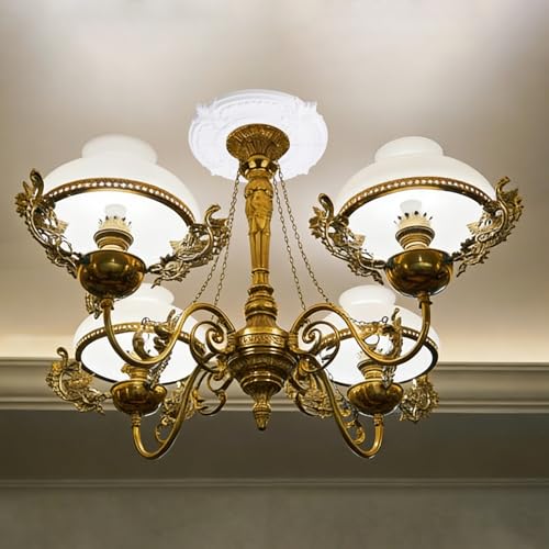 INCREWAY Split Design 12 Inch Ceiling Medallion for Lights & Fans - 5 Inch Cutout, Detachable PU Segments, Easy Install, White Ceiling Plate Decor - Image 4