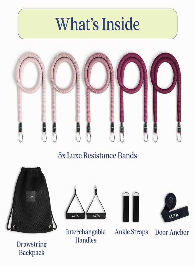 ALTA Resistance Tube Bands for Women - Image 4