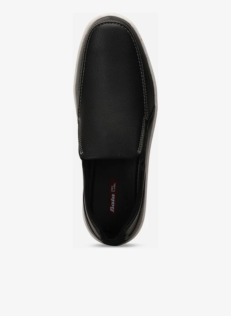 Bata Black Casual Slip-On Shoes for Men | Best Price UAE