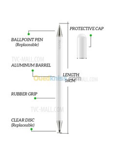 Yesido Yesido ST04 Capacitive Stylus Pen for Tablet with Smart Pressure Touch  White  - Image 3