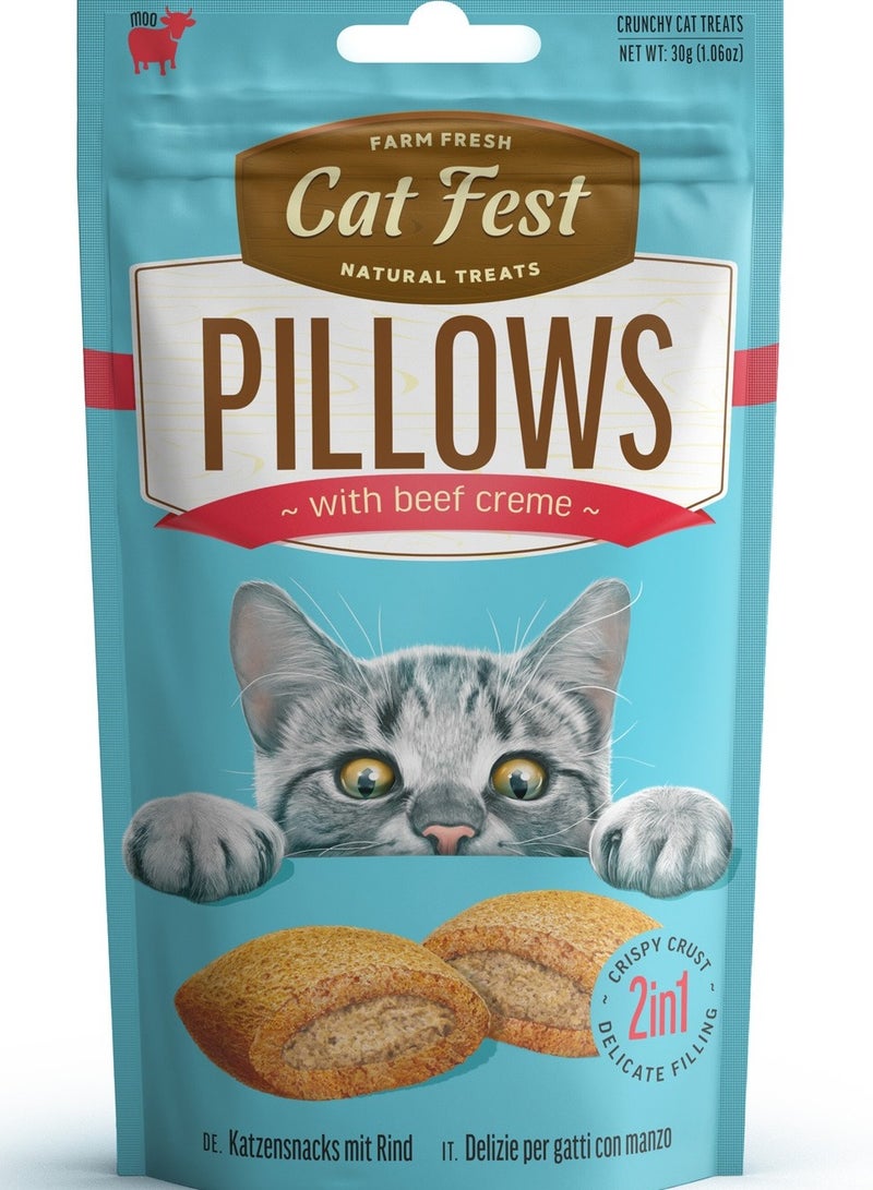 كات فيست وسائد مع كريمة لحم البقر [الوزن - 30 جرام] - Image 1