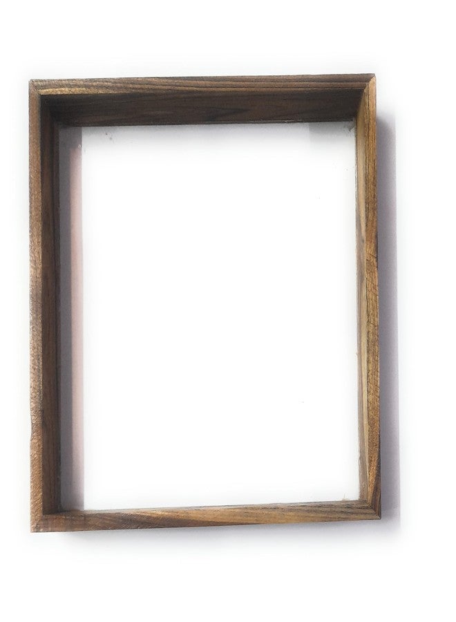 Ditya Crafts Teak Wood Frame Acrylic Base (12 inches). - Image 4